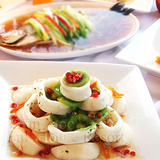 日月潭富豪群水果餐